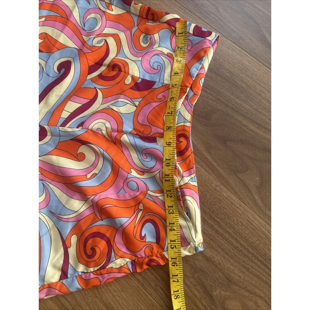 Cider Orange Floral Trousers Size‎ Large